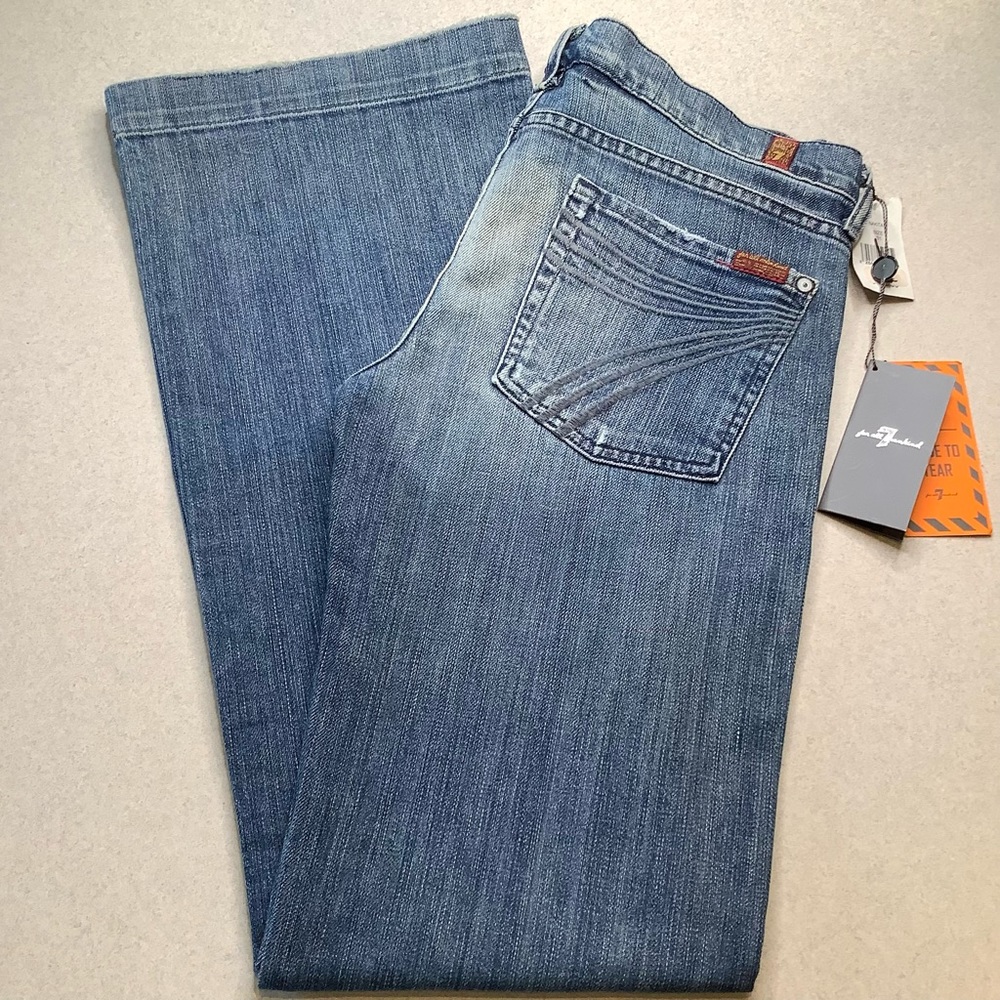 7 For All Mankind Jeans 31X35 Dojo In Nakita! NWT!